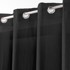 DOUCEUR D'INTÉRIEUR Crna prozirna zavjesa 140x280 cm Telma