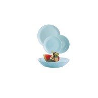 LUMINARC Set tanjura Diwali, plavi, 18/1