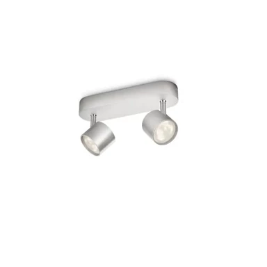 Reflektor, Star, 56242/48/16, 2xLED, 2x4,5W, 1000 lm, 230V, dimabilno, siva
