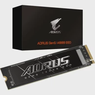 GIGABYTE SSD disk AORUS AG514K4TB, 4 TB, PCIe 5.0 x4, NVMe 2.0, M.2 2280, crni