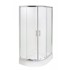 AQUAART Tuš kabina Wellness Hoya polukružna s kadom 80100R 80x100x210 cm