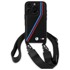 CG MOBILE Tvrda futrola BMW M Edition s remenom i karbonskim prugama za Apple iPhone 16 Pro