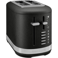 KITCHENAID Toster 859711684250, 7 stupnjeva, 2 kriške, 980 W, crni/nehrđajući čelik
