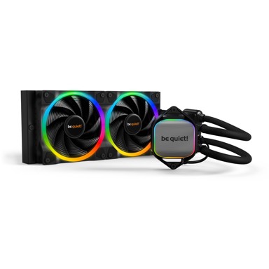 BE QUIET! Vodeno hlađenje Pure Loop 2 FX 240mm, 2x120mm, Intel i AMD, ARGB, crno
