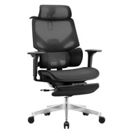 EXPERT 8.7 Ergonomska stolica s mrežicom, crna