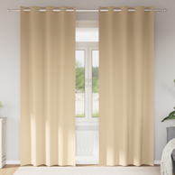 Zavjese za zamračivanje 260x140 cm 2kom, bež