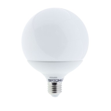 LED žarulja E27, G125, 15W, toplo bijela