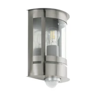 Vanjska zidna lampa, 1xE27, sa senzorom, Tribano, 97284, čelik