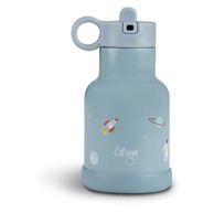 CITRON Termo bočica Spaceship Dusty, 250ml, plava