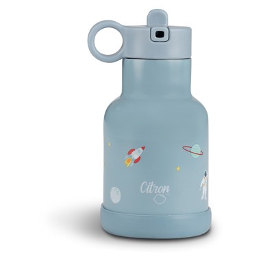 CITRON Termo bočica Spaceship Dusty, 250ml, plava