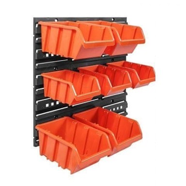 KISTENBERG PVC zidna ladica, 8-dijelni organizator