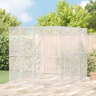 Avijar za ptice 302×206×214 cm, antracit