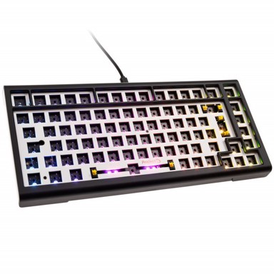 DUCKY Tipkovnica Tinker 75 Barebone Gaming, ISO - black-PKTI2383IST-ISO01