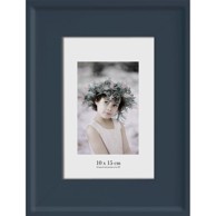 STYLER Plavi zidni okvir Malaga, 17 x 22 cm