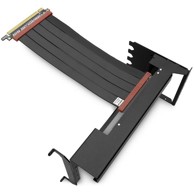 EKWB Vertikalni držač grafičke kartice EK-Loop Evo s riser PCIE 4.0 kabelom, crni, 3831109892077