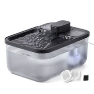 Fontana za mačke - 3 filtera, crna