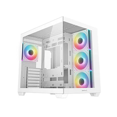 DEEPCOOL Kućište CG530 4F WH midi-tower, bijelo