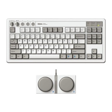 8BITDO Gaming tipkovnica Retro, mehanička, Bluetooth / 2.4G / USB-C