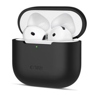 TECH-PROTECT Silikonska Futrola za Apple Airpods 4, crna