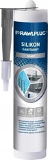 Sivi sanitarni silikon, 300 ml