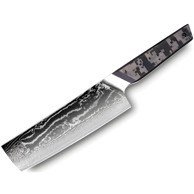 Damaskasti kuhinjski nož Ta-37576 Nakiri Kp37576, crni i sivi