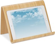 RELAXDAYS Drveni stalak za tablet i knjigu, natur