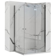 REA Tuš kabina Fold N2 Modularna, kromirana