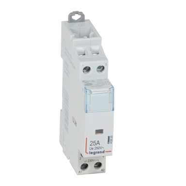 LEGRAND Sklopnik CX³ 412523, 2-polni, 25 A, 230 V, 2 NO, 1 modul