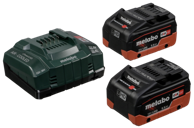 METABO AKU Set baterija + punjač - 2x 18V 5,5 Ah LiHD