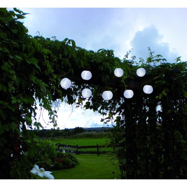 STAR TRADING Svjetlosni solarni LED lanac pogodan za eksterijer Festival, dužine 2,7 m