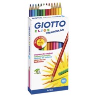 GIOTTO Boja 275900 drvena elios trokutasta 24 boje