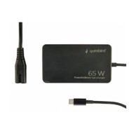 GEMBIRD Brzi punjač 65W, GaN USB Tip-C, crni