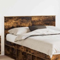 Uzglavlje za krevet 140 cm hrast, dimljeni