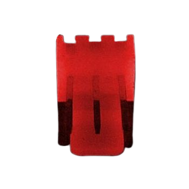 AC RYAN Konektor ventilatora muški, 3-pin, crveni