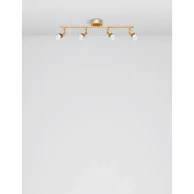 Reflektor, Lup, NL960004, GU10, IP20, 4x, satin zlatna