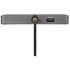STARTECH Docking stanica QUAD-USB-DP-ADAPT USB 3.2 Gen 1 Type-C, siva