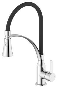 SAPHO HEBE Kuhinjska miješalica s tušem, krom