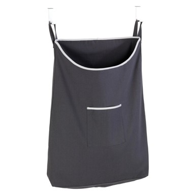 WENKO Siva viseća košara za veš Door Laundry, 65 l