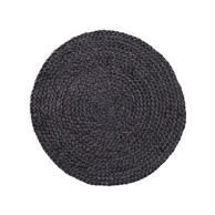 SÖDAHL Tamno sivi podmetač od jute , Ø 35 cm