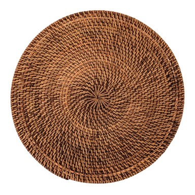 TISECO HOME STUDIO Smeđi podmetač od ratana , ø 36 cm