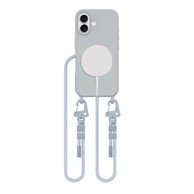 TECH-PROTECT MagNecklace MagSafe maskica za Apple iPhone 16, siva