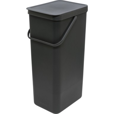 BRABANTIA Kanta za razvrstavanje Sort & Go, 40 L, tamno siva
