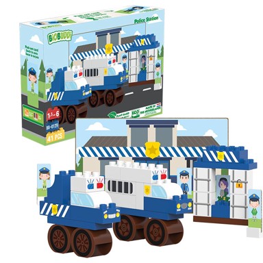 BIOBUDDI Kocke Grad Policijska stanica, 41 element