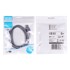 USB-C pleteni kabel 1,5 m, sivi