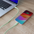 INLINE USB 2.0 kabel 35891G USB-C, 1 m, 100 W, zeleni