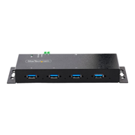 STARTECH USB čvorište 5G4AINDNP-USB-A-HUB, crno