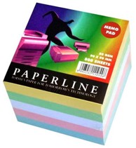 PAPERLINE Kocka u boji, 90 × 90 mm