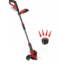 EINHELL Akumulatorski trimer za travu GE-CT 18/25-1 Li-Solo Power X-Change, crveno-crni