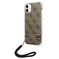 GUESS Tvrda futrola 4G Strap Print za Apple iPhone 11