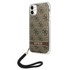 GUESS Tvrda futrola 4G Strap Print za Apple iPhone 11